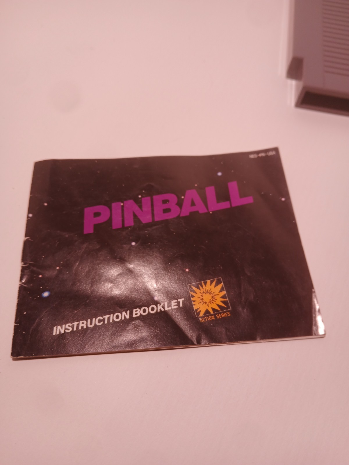 Pinball for NES, Complete In Box, Tested and Working, in Ok Condition