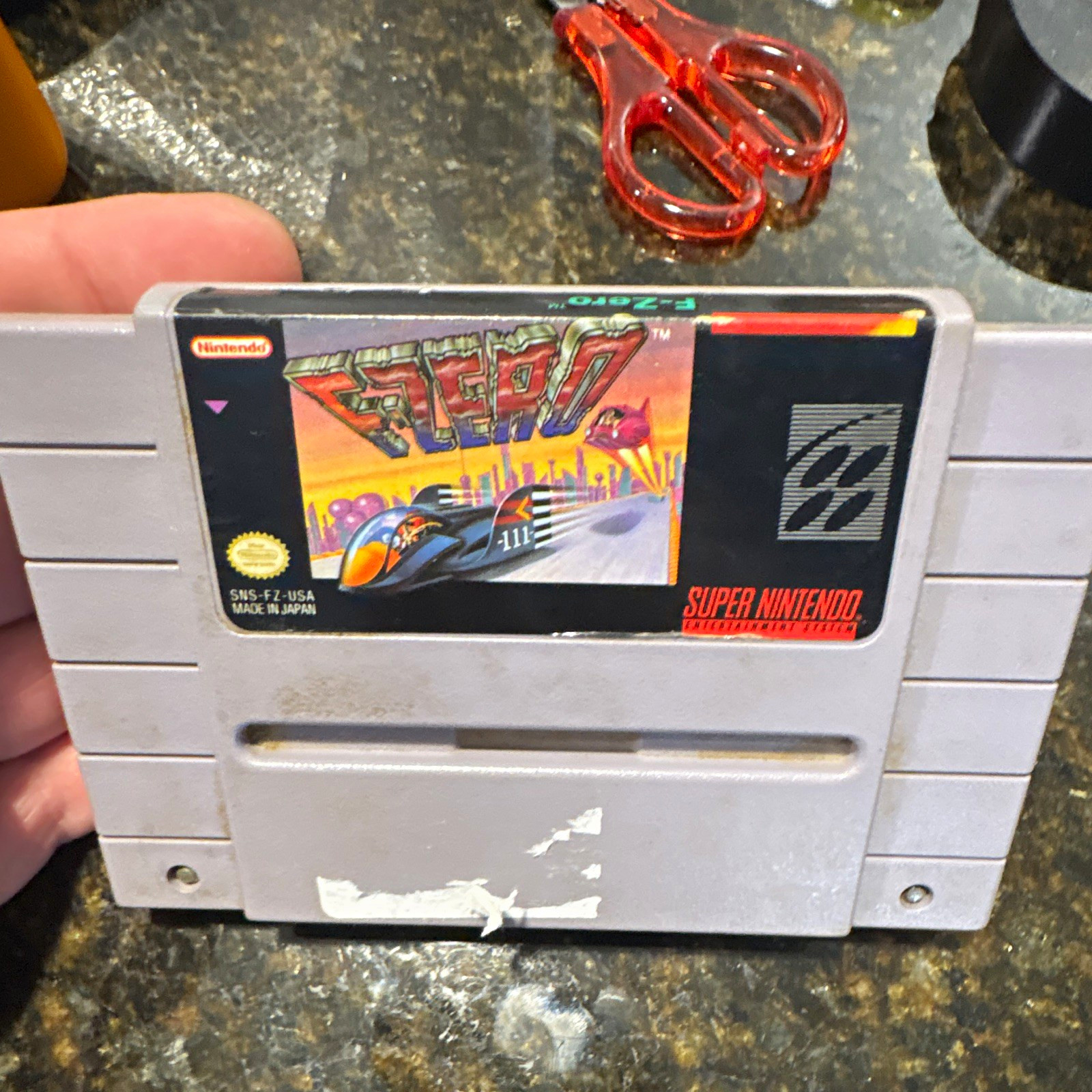 Nintendo F-Zero (F-Zero Series) Cartridge – Super Nintendo SNES NTSC-U/C