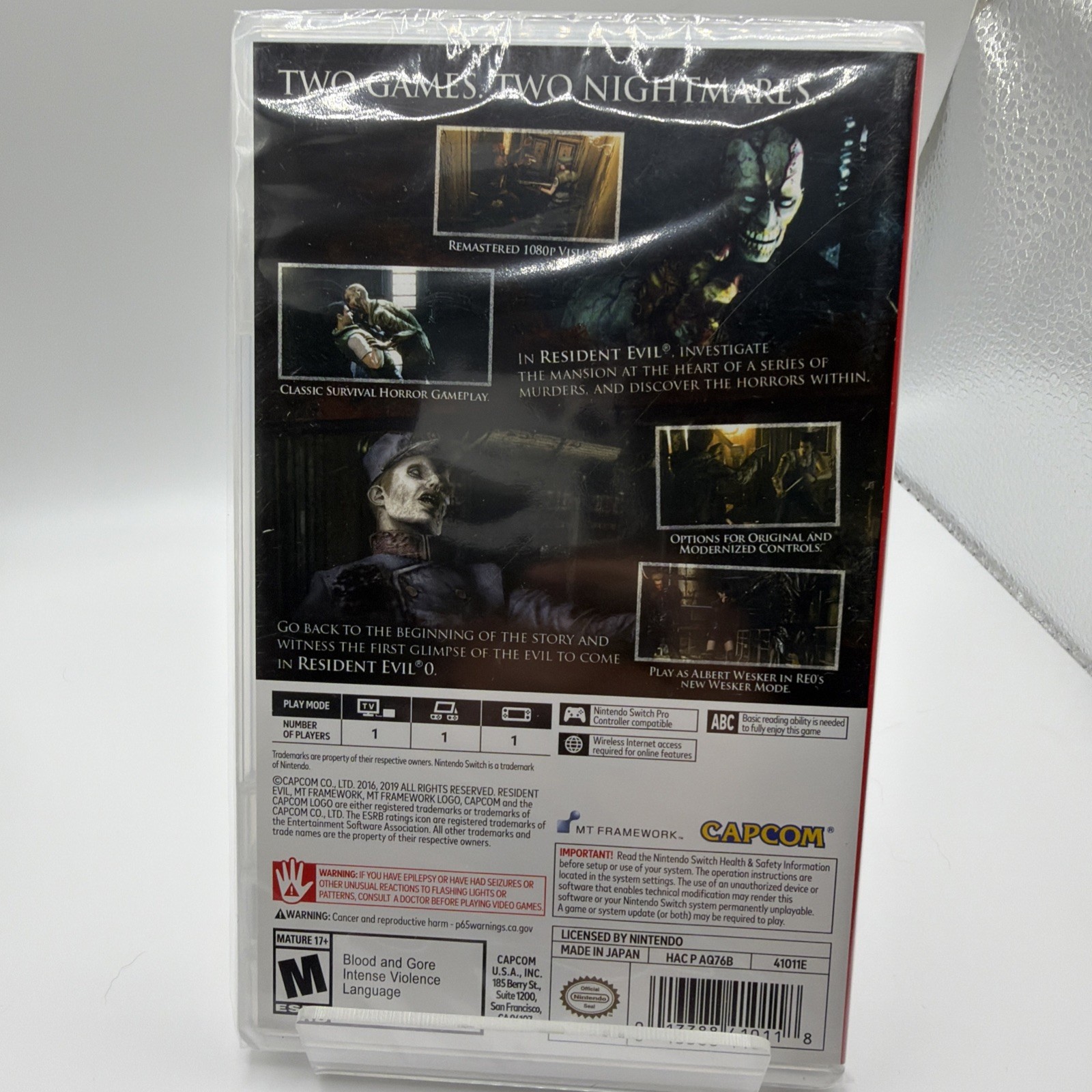 Resident Evil Origins Collection – Nintendo Switch