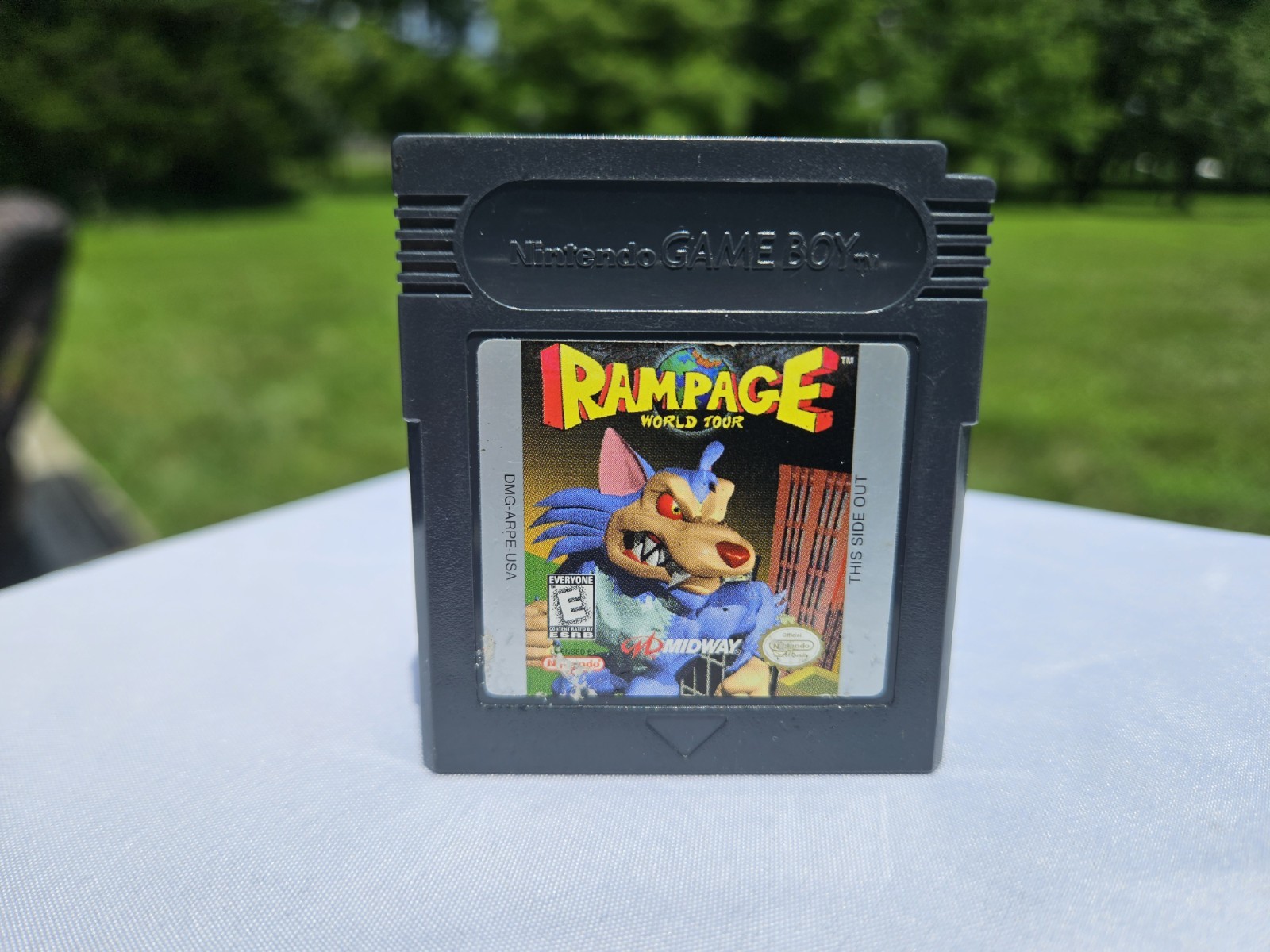 Rampage: World Tour (Nintendo GameBoy Color) Authentic ☆ Tested – Working ☆