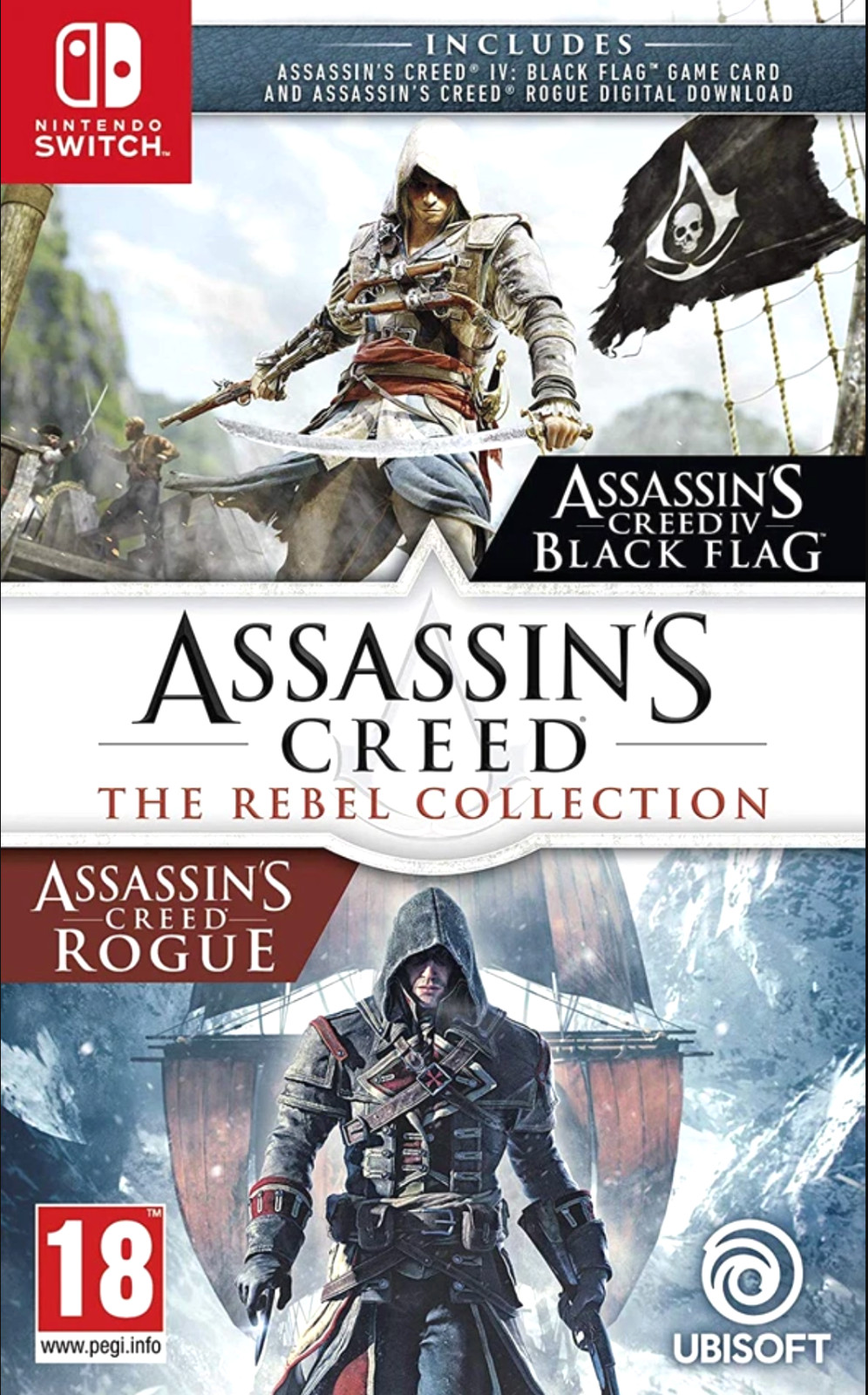 Assassin’s Creed Rebel Collection (Nintendo Switch) PEGI 18+ – Brand New Sealed