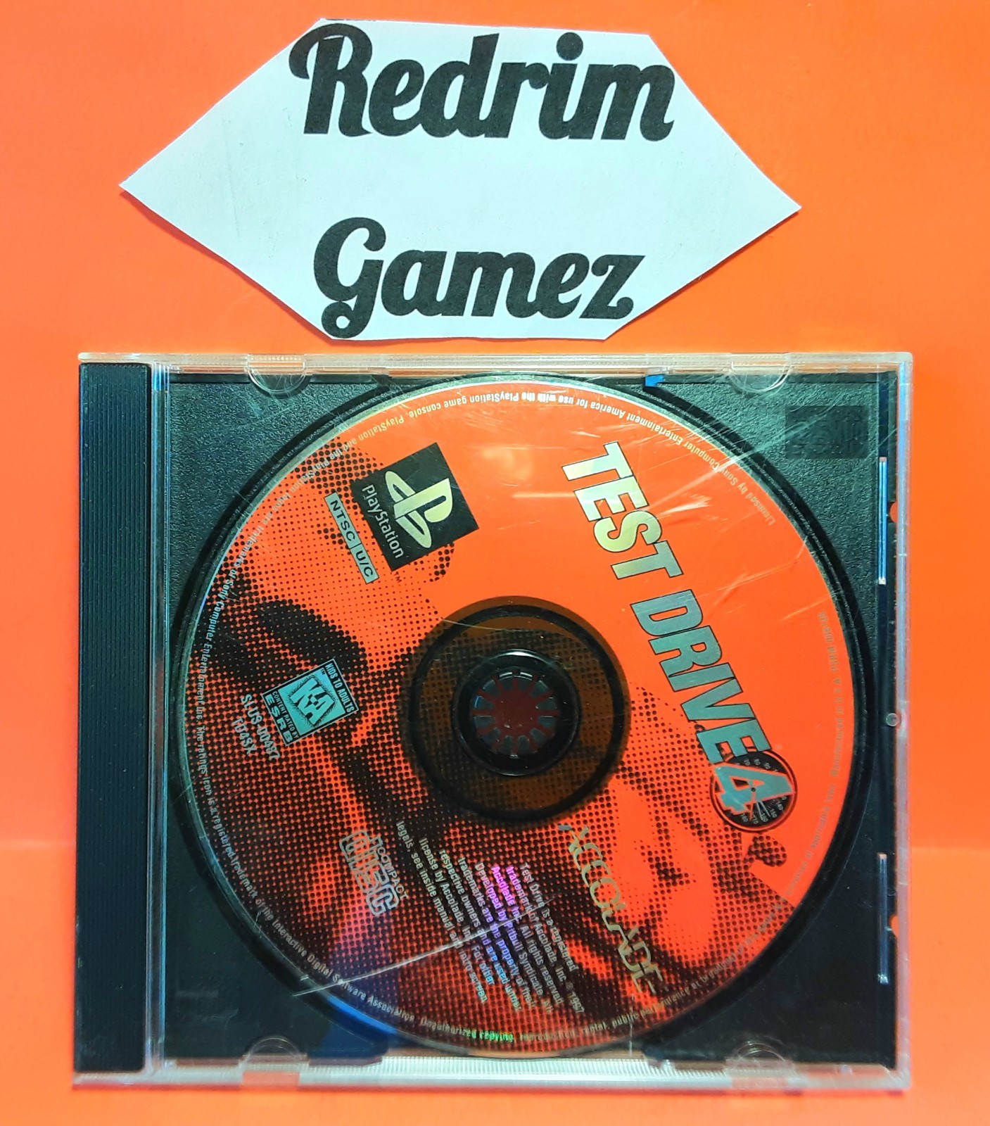 Test Drive 4 Disc Only Sony PS1 Video Games Arcade Accolade