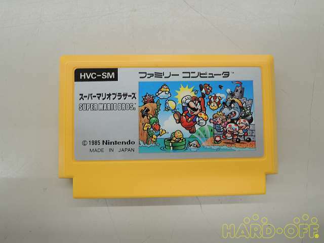 NINTENDO Retro game software FC Super Mario Bros. HVC-SM From Japan