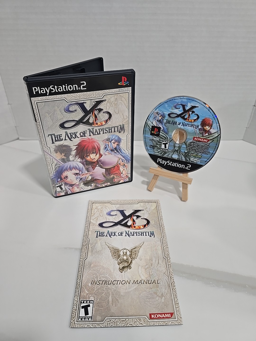 Ys: The Ark of Napishtim Sony Playstation 2 CIB PRISTINE w/ Manual New (Other)