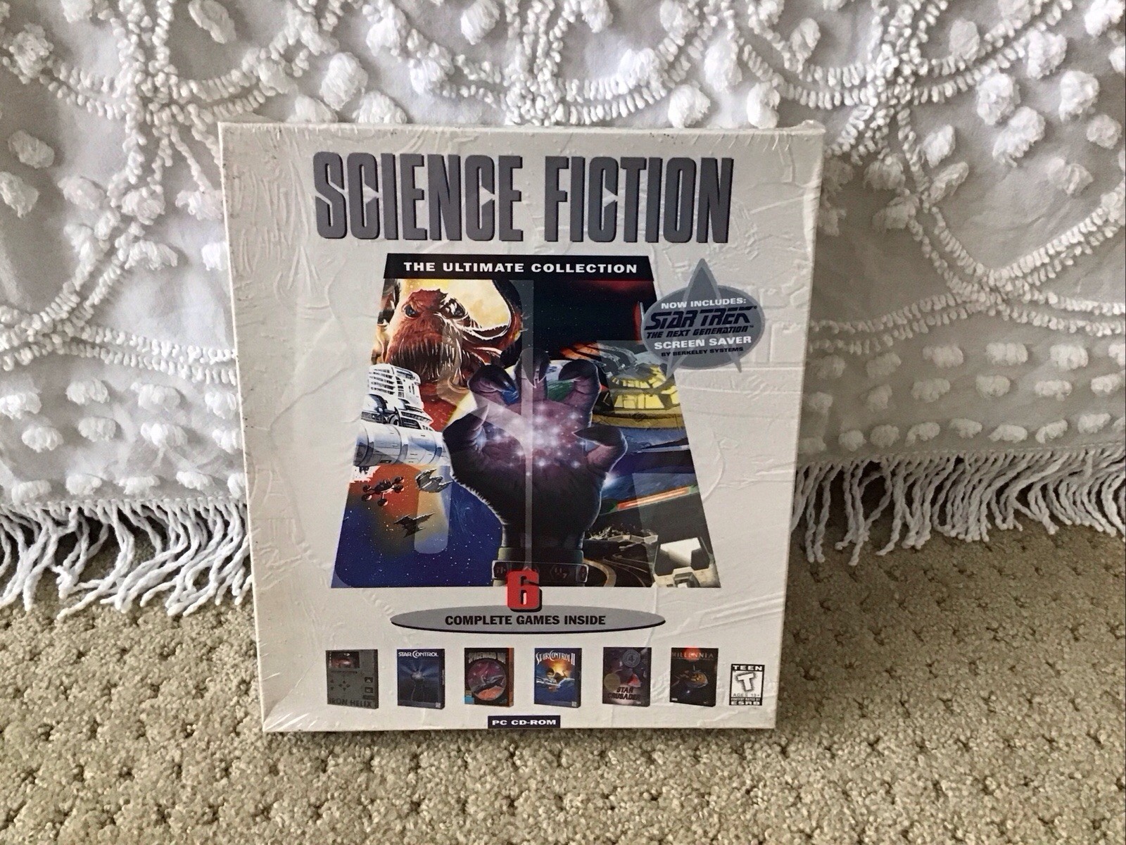 Science Fiction SEALED Vintage IBM PC Windows Big Box 6 games