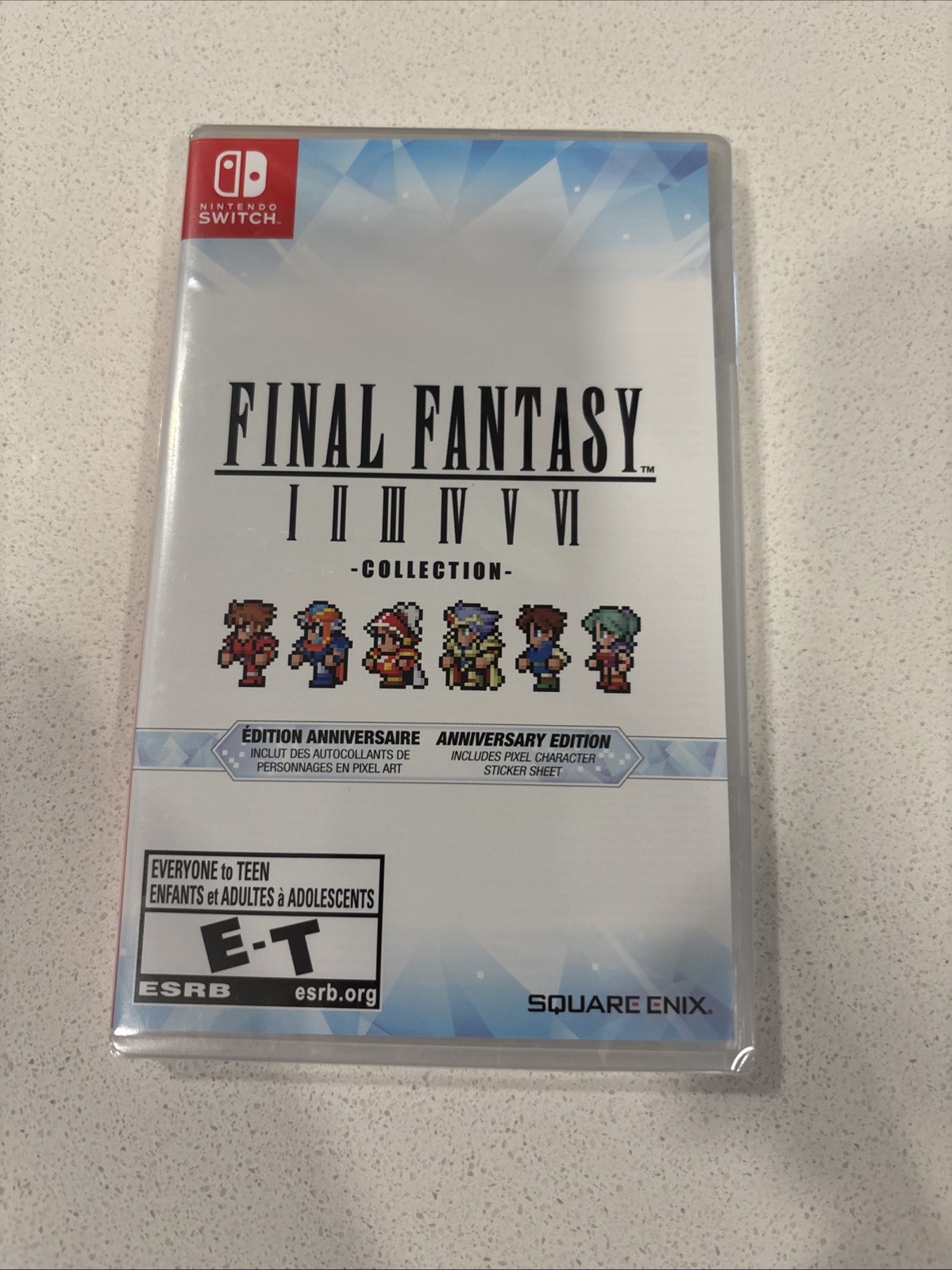 Brand New Final Fantasy I-VI Collection Anniversary Edition – Nintendo Switch