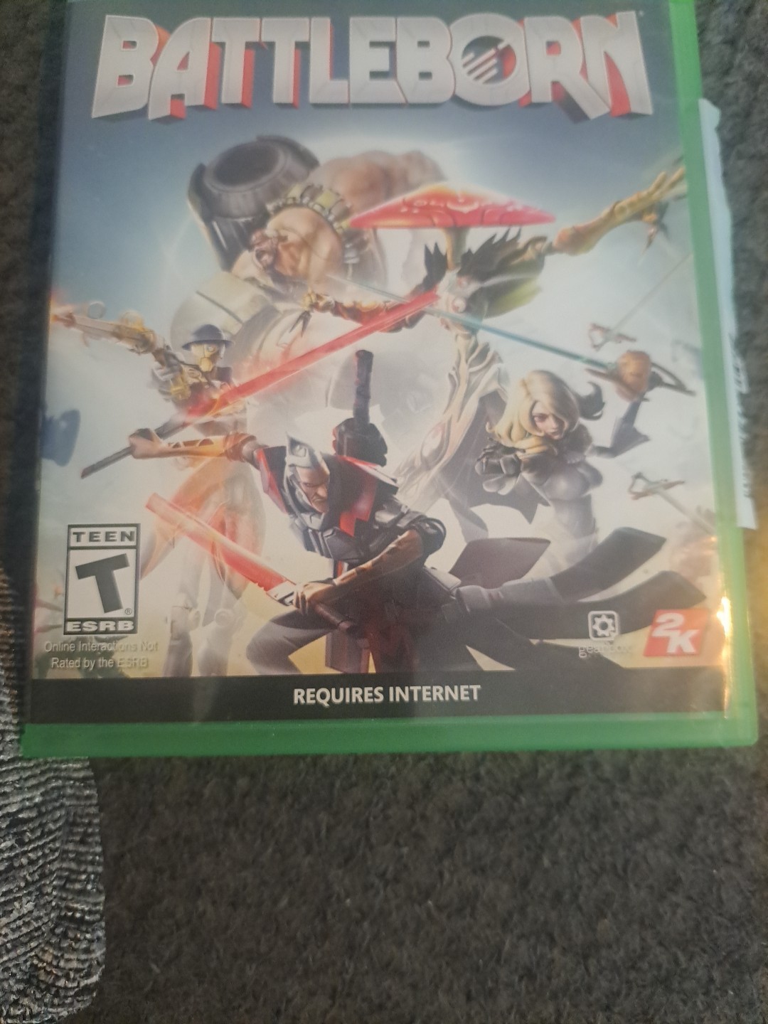 Battleborn (Microsoft Xbox One, 2016) Required Internet Good Pre-owned Condition