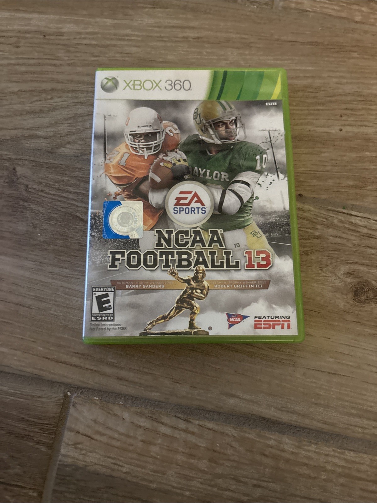 EA Sports NCAA Football 13 Microsoft Xbox 360 Video Game Tested Works!