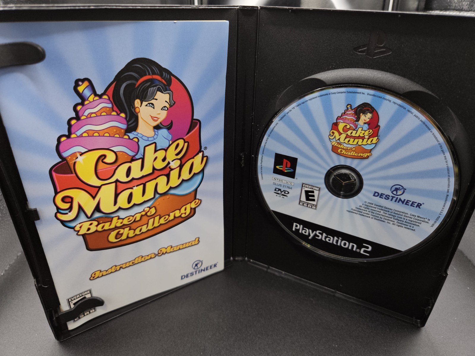 Cake Mania Baker’s Challenge / PlayStation 2 PS2 / CIB / Clean / Tested / Read