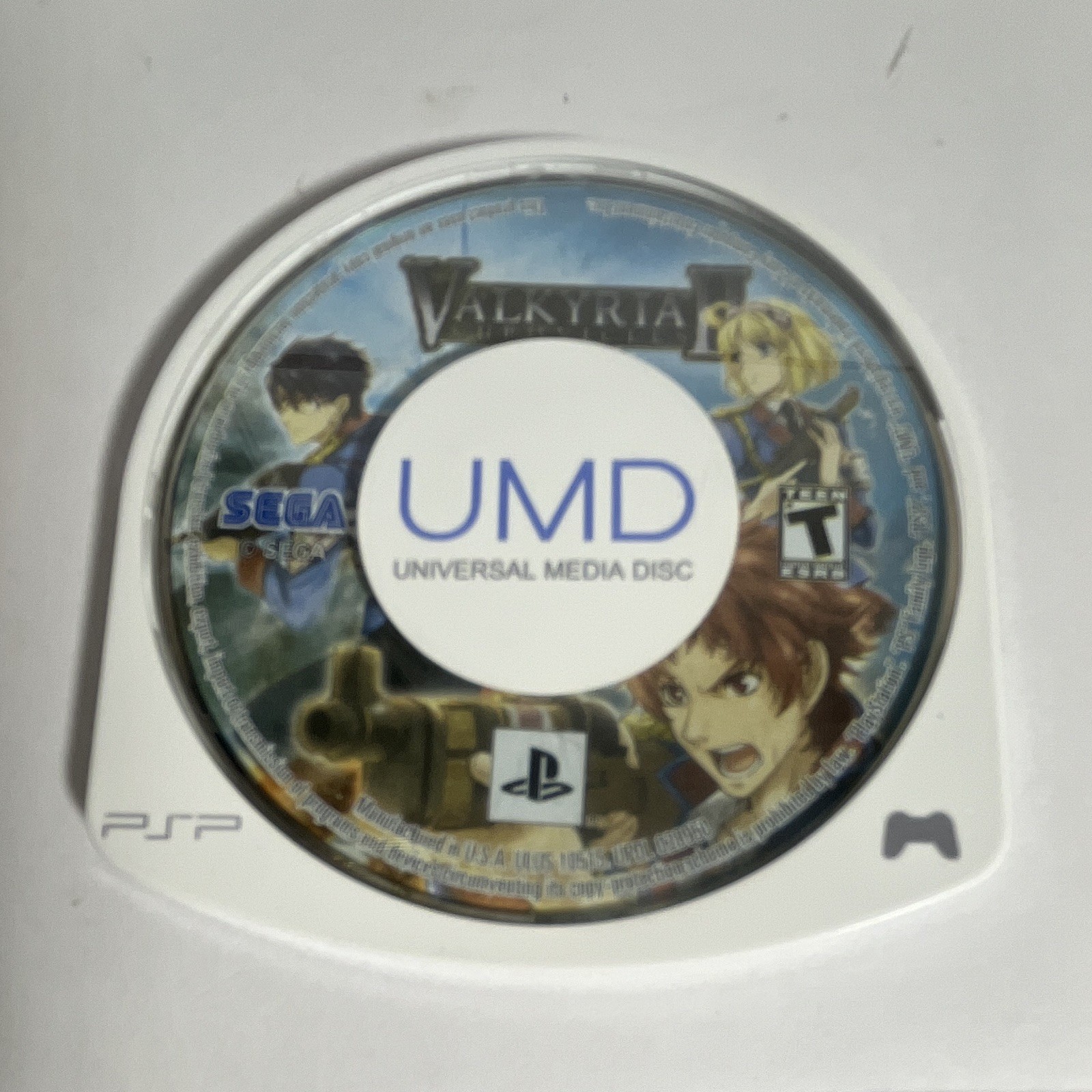Valkyria Chronicles II 2 Sony PSP UMD Disc Only ULUS-10515 Tested Works Clean