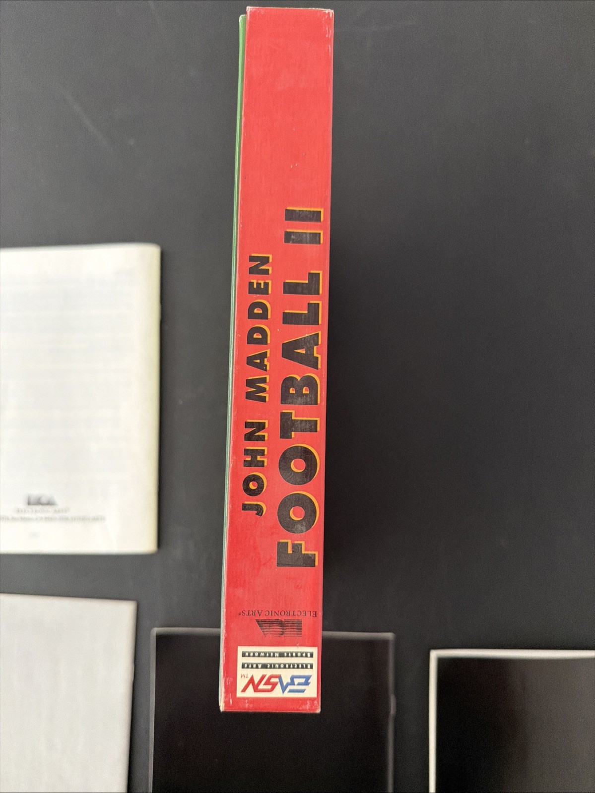 John Madden Football II Computer Game IBM 3.5″ Disk Complete w/ Box & Manuals