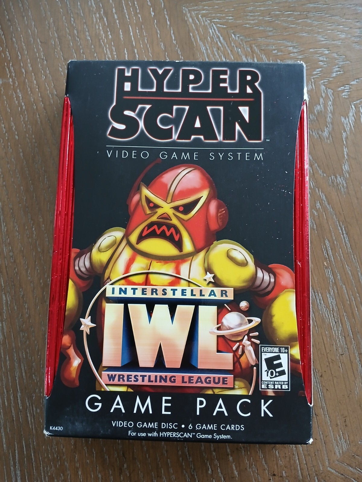 IWL: Interstellar Wrestling League Game Pack – For HyperScan Video System – New