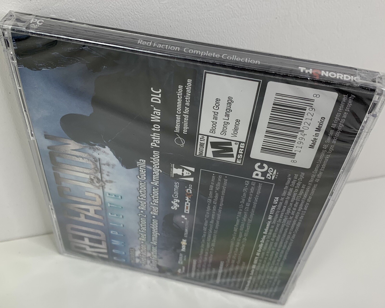 Red Faction Complete Game Collection PC CD ROM 2014 Brand New Factory Sealed