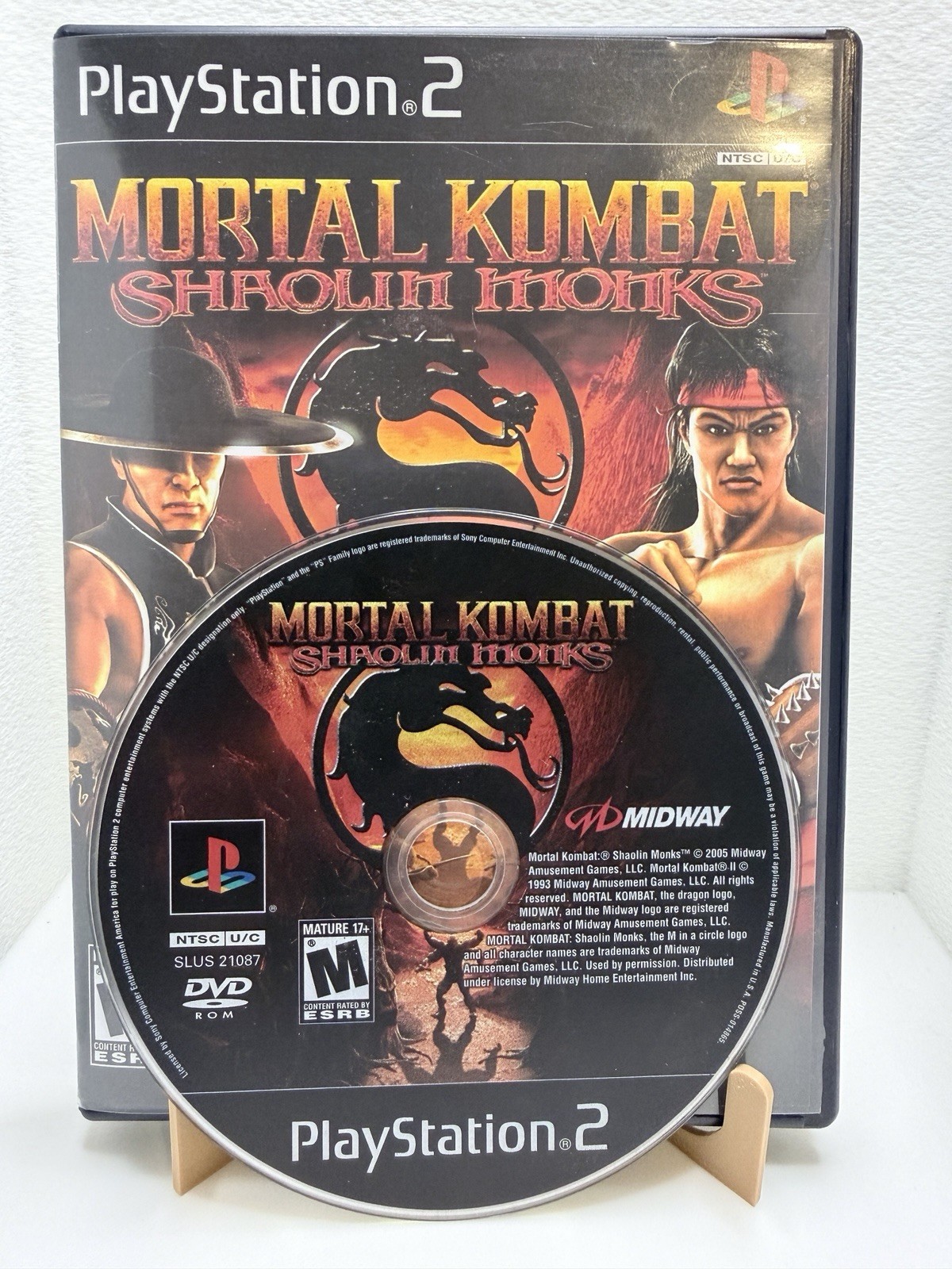 Mortal Kombat: Shaolin Monks (Sony PlayStation 2, 2005)