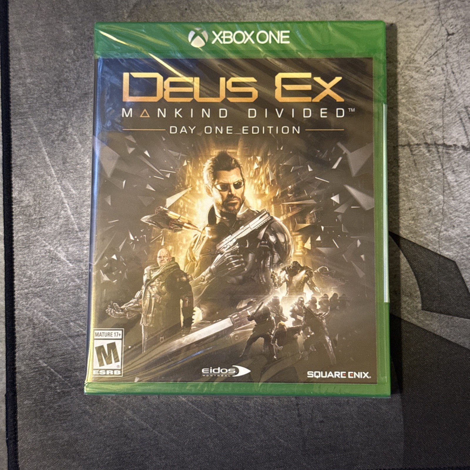 Deus Ex: Mankind Divided – Day One Edition XBOX One Brand New + Factory Sealed