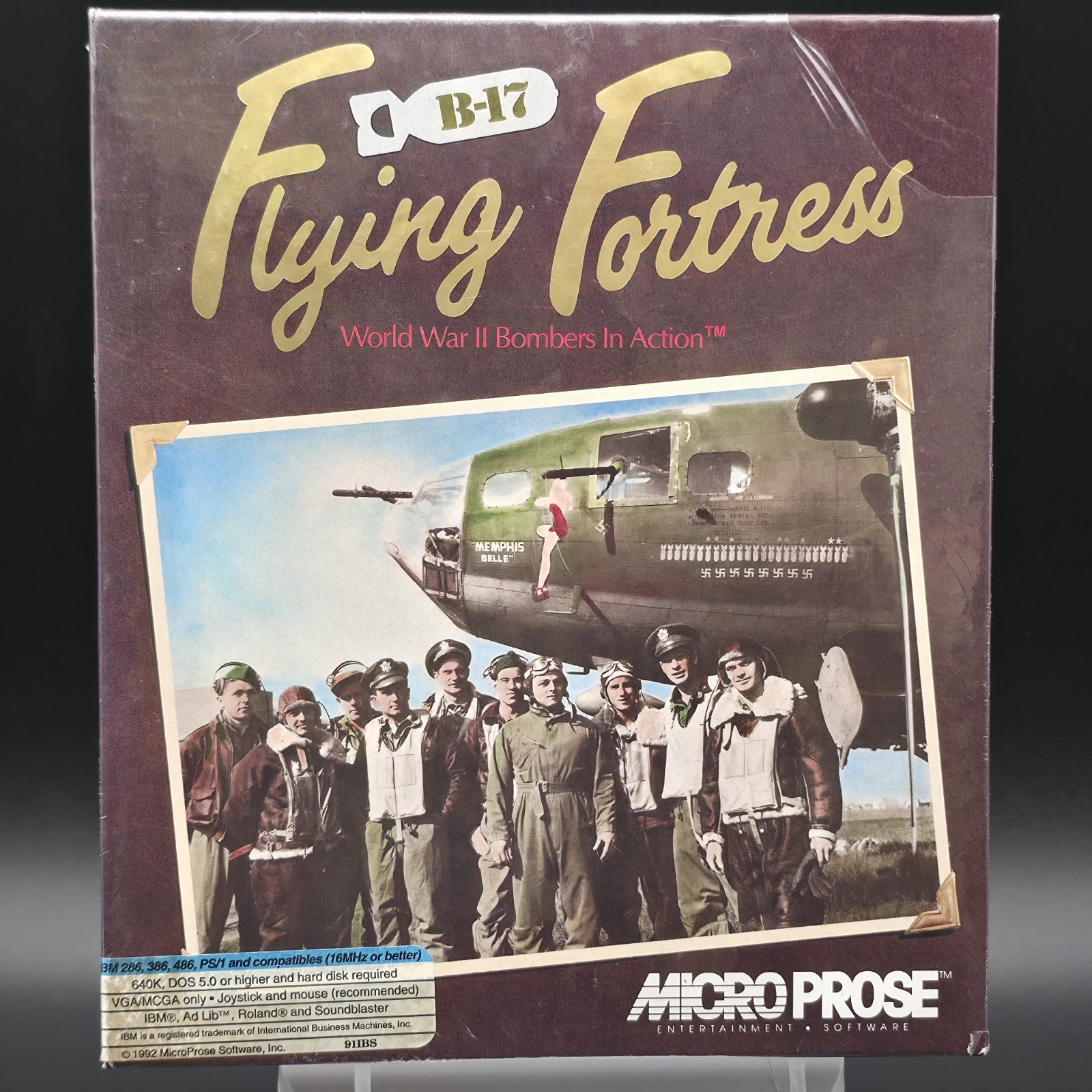 B-17 Flying Fortress: WWII Bombers in Action, 1992, Big Box, New & Sealed