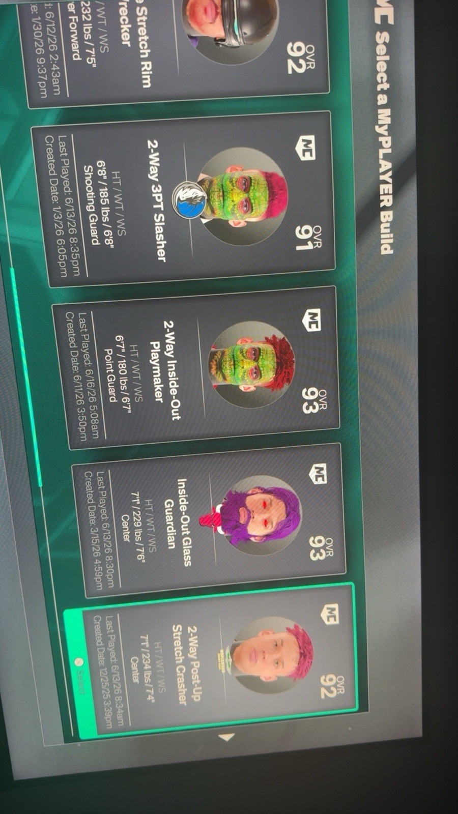 stacked NBA 2K account ￼