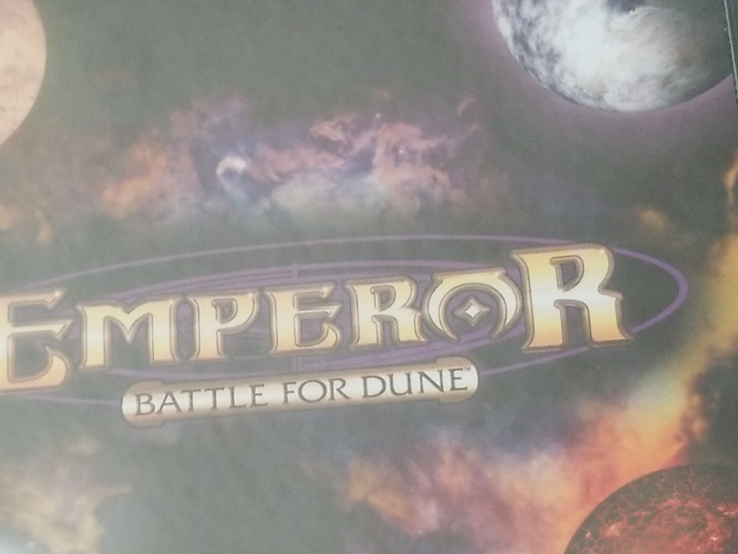 EMPEROR BATTLE FOR DUNE ~ PC CD-ROM 4-DISC GAME 2001 EA GAMES