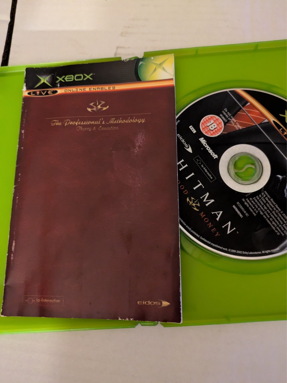 Hitman Blood Money Xbox Original PAL *Complete