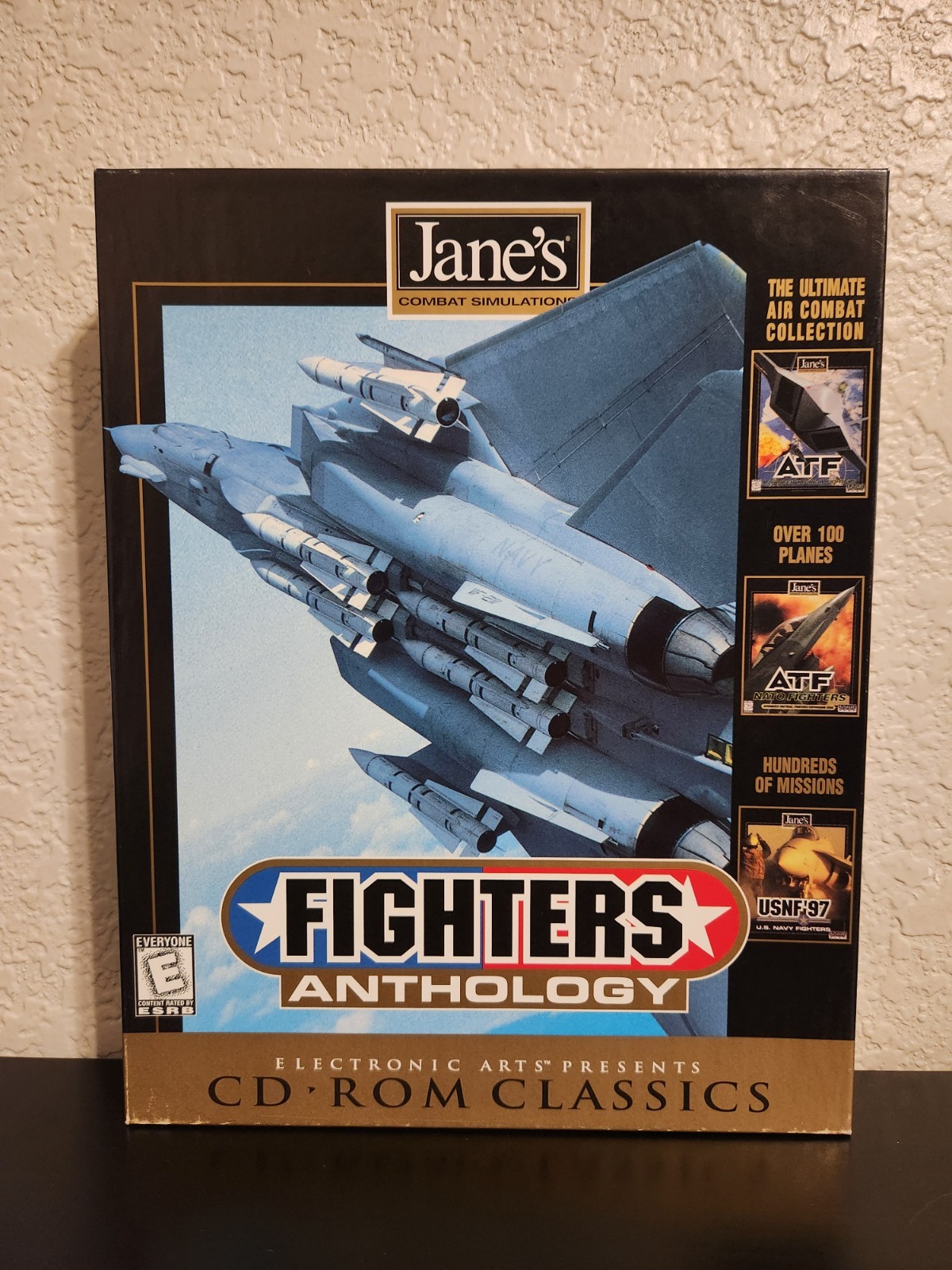 Jane’s Combat Simulations Fighters Anthology PC Game 2-Disc Set 1999 Vintage