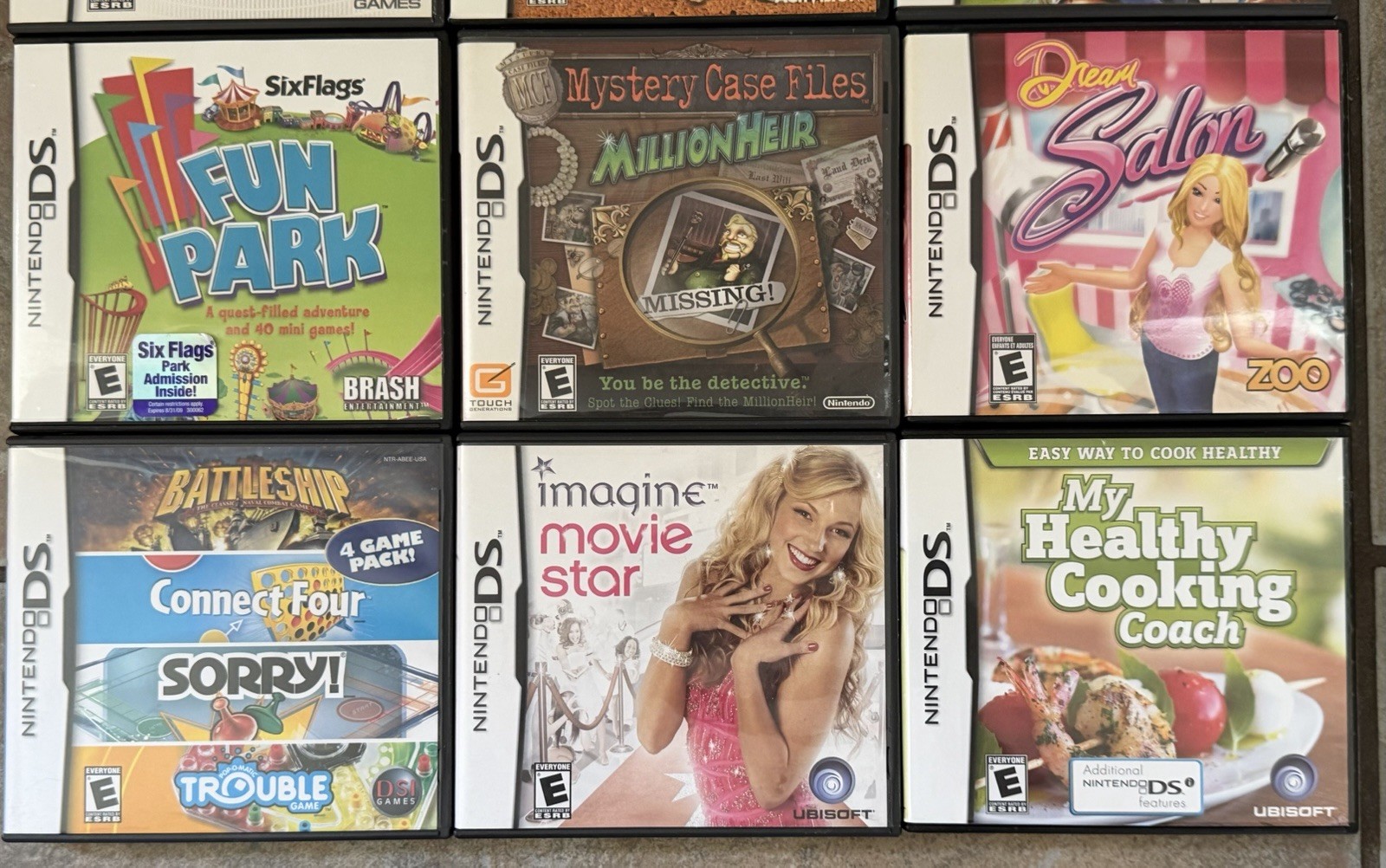 VARIOUS Nintendo DS Games
