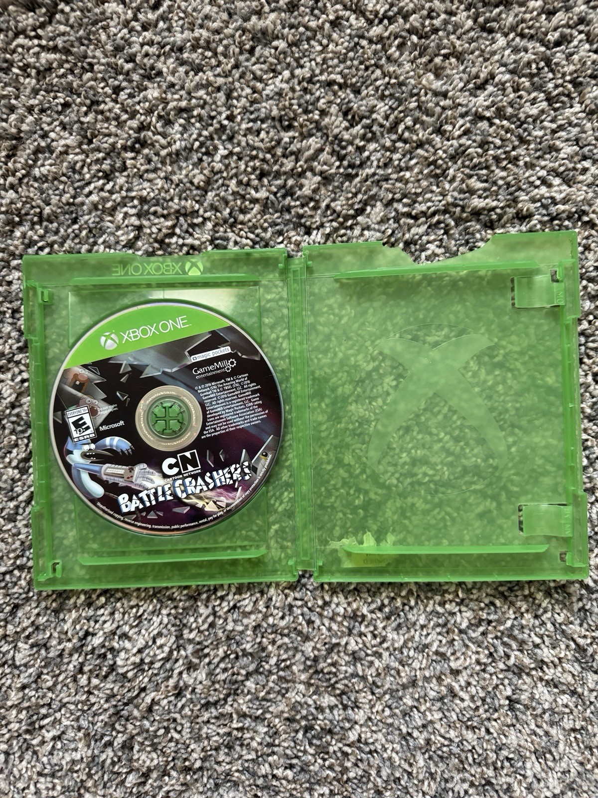 Cartoon Network Battle Crashers Xbox One Disc w/ Case Tested Co-Op