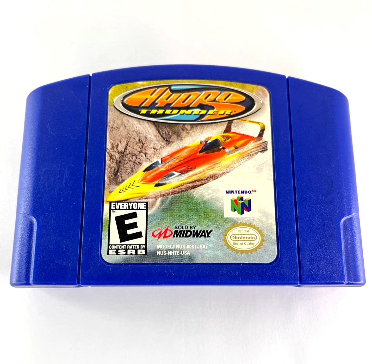 Hydro Thunder – (N64, 2000) – Authentic – Blue Cartridge – Tested