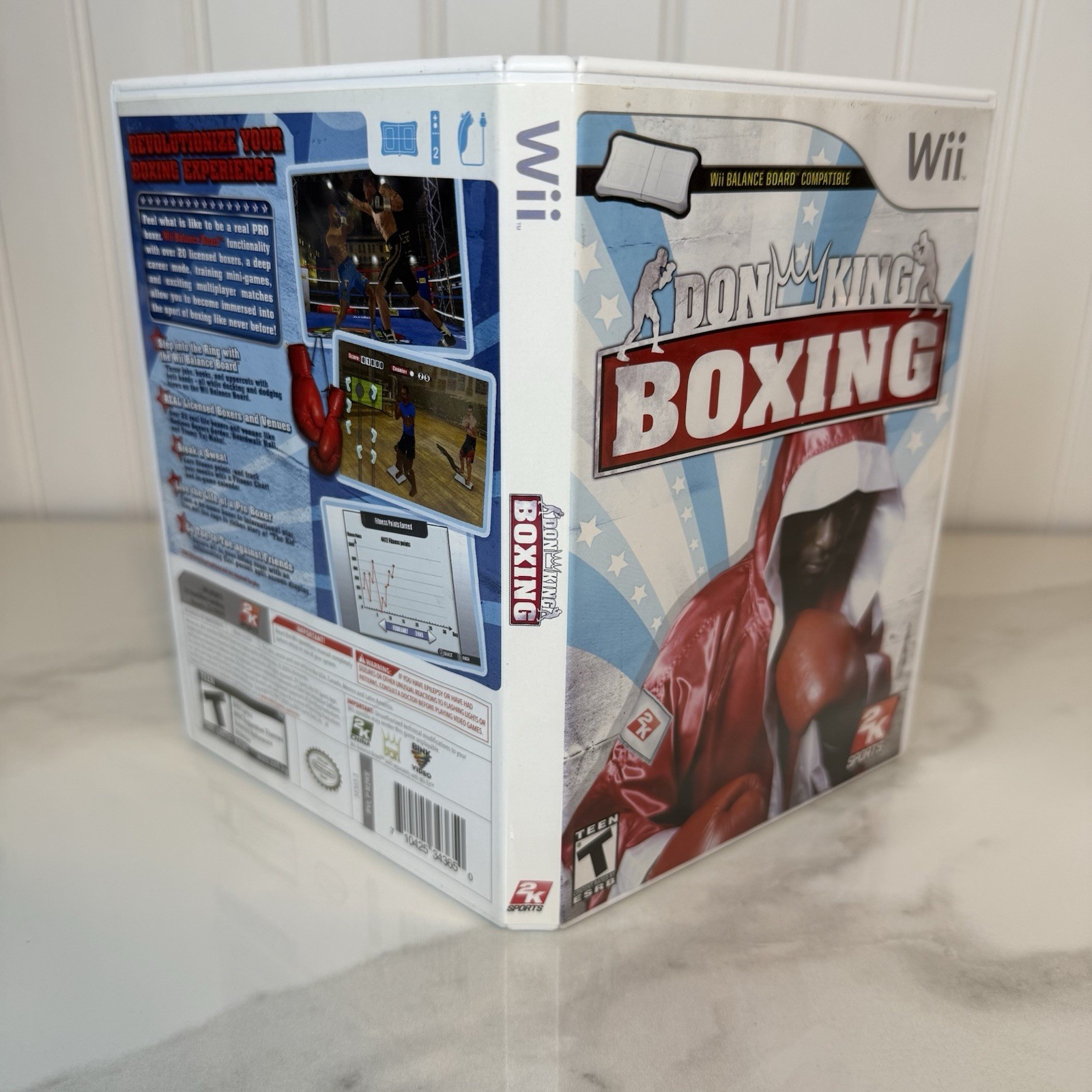 Don King Boxing (Nintendo Wii) CIB Complete TESTED