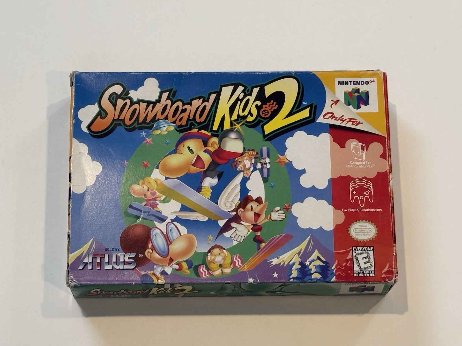 Snowboard Kids 2 (Nintendo 64, 1999) N64 CIB Complete W Manual Tested