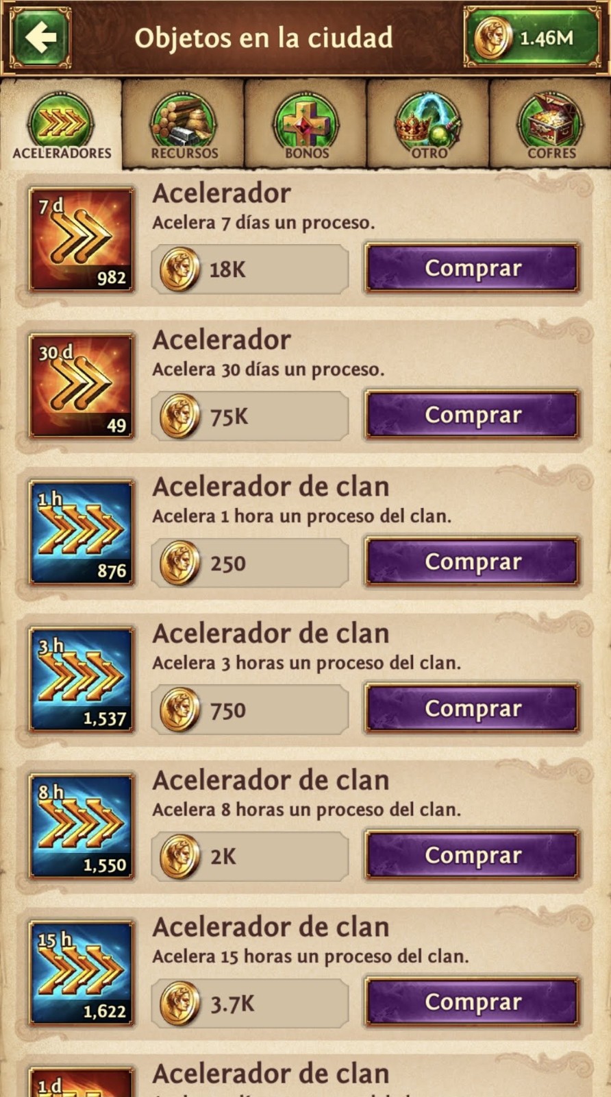 Total Battle Account 2.5M Power 1.5M Gold G3 (Almost G4) + Features