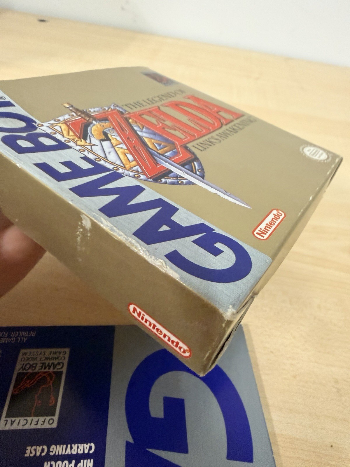 The Legend of Zelda Link’s Awakening – Nintendo Game Boy – CIB Box Manual Cart