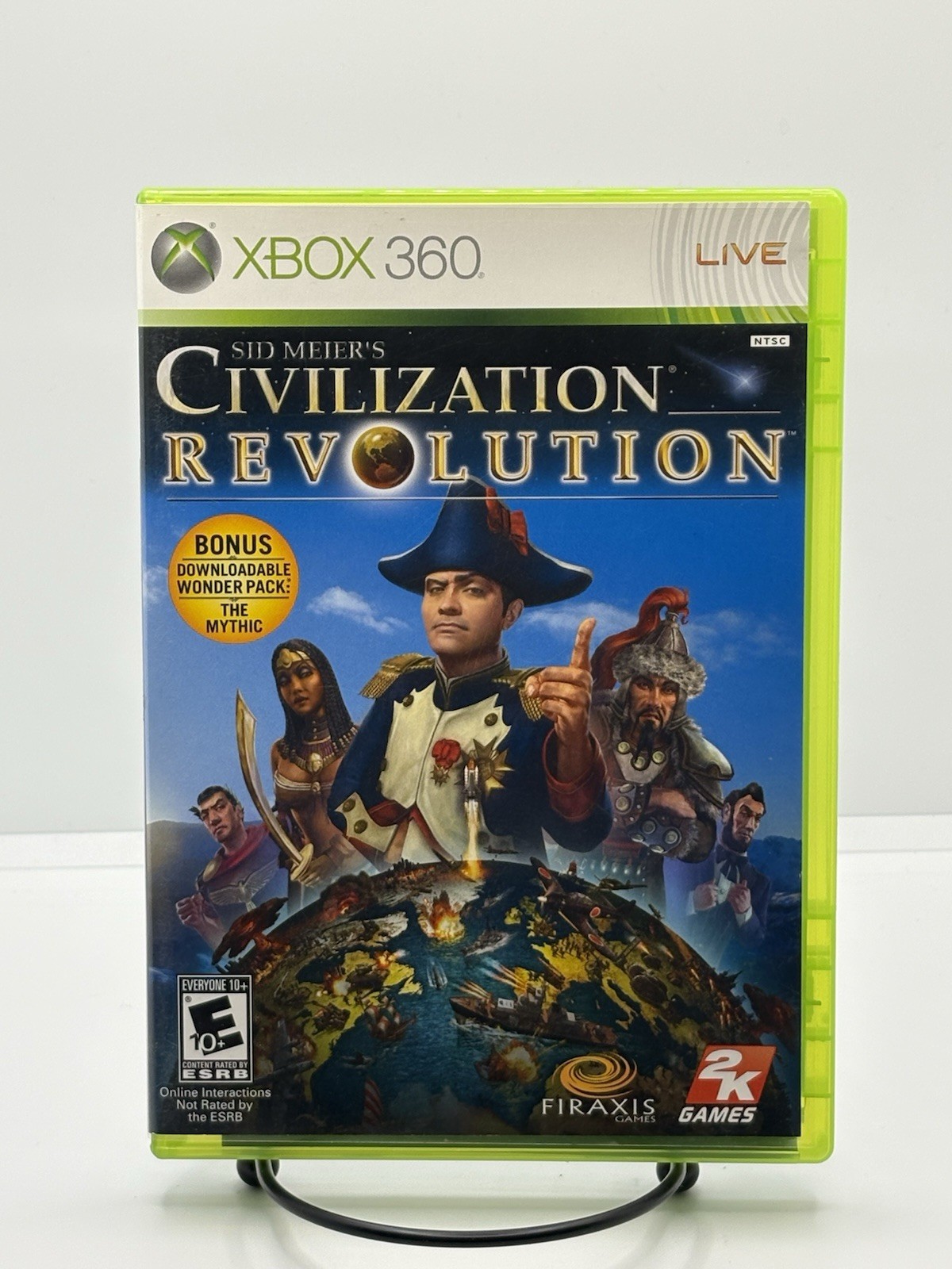 Sid Meiers Civilization Revolution Microsoft Xbox 360 Complete CIB – Tested
