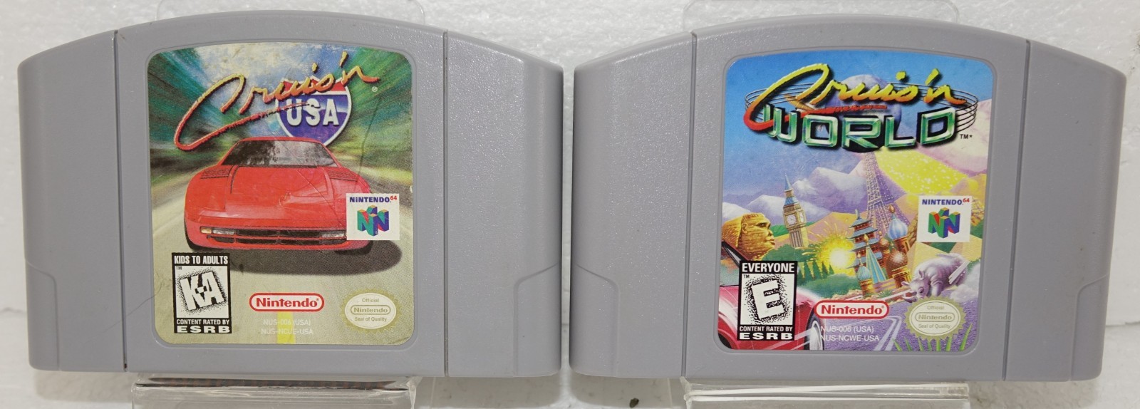N64 Cruis’n World and Cruis’n USA