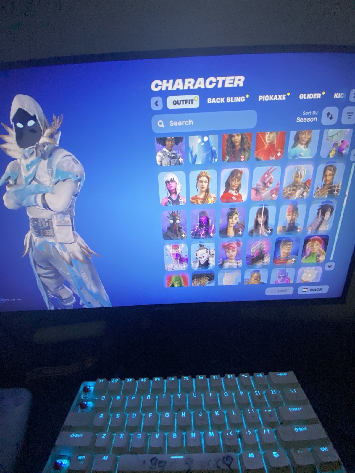 GLOW+Blue Team Leade+Worldcup+Gold Midas+OG STW