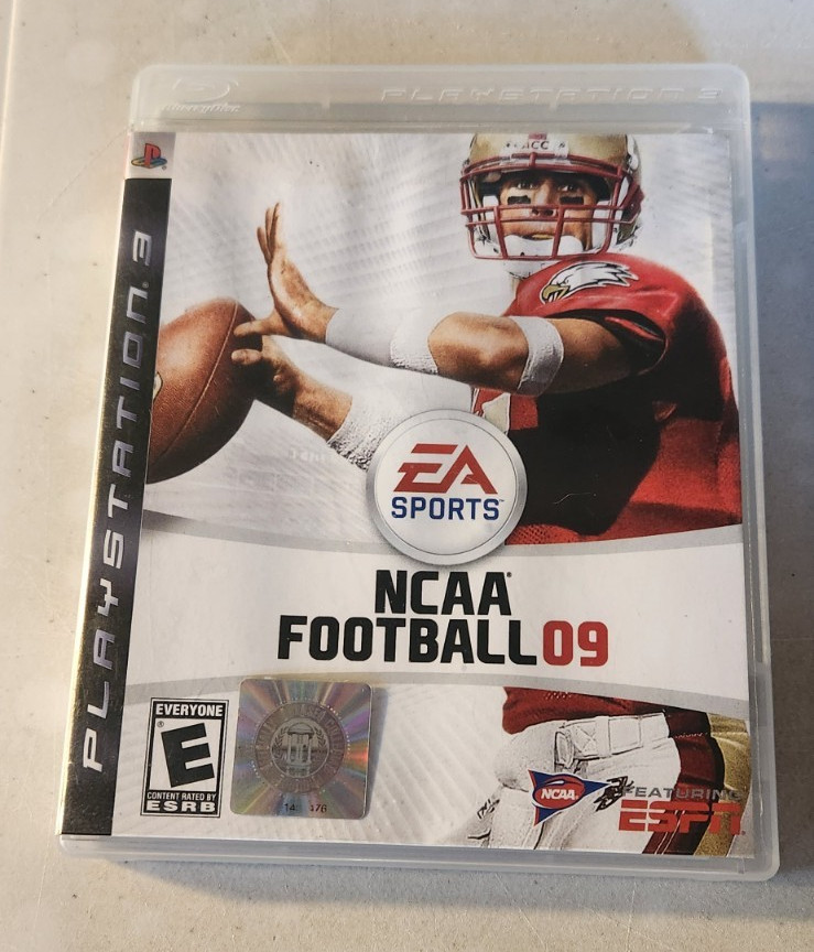NCAA Football 09 PS3 PlayStation 3 – Complete CIB