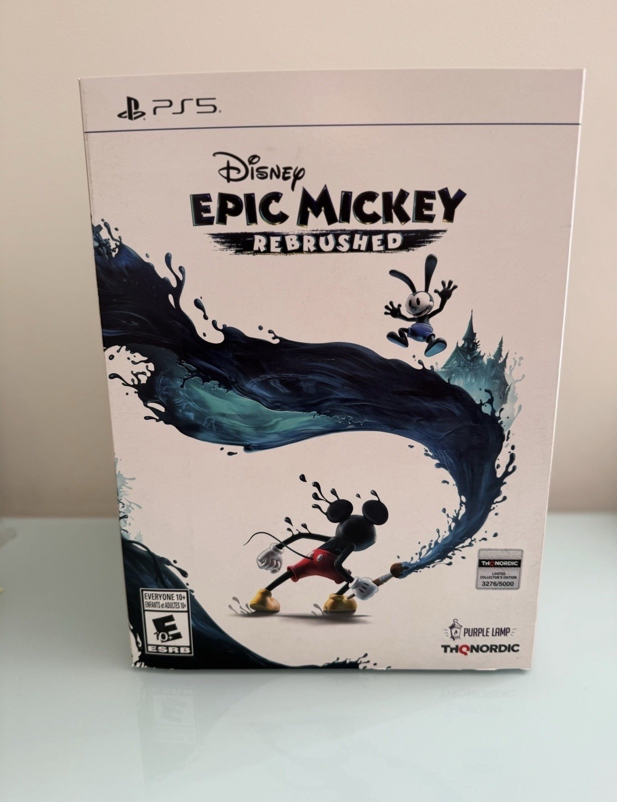 Disney Epic Mickey: Rebrushed Collector’s Edition PlayStation 5 PS5 In Hand New