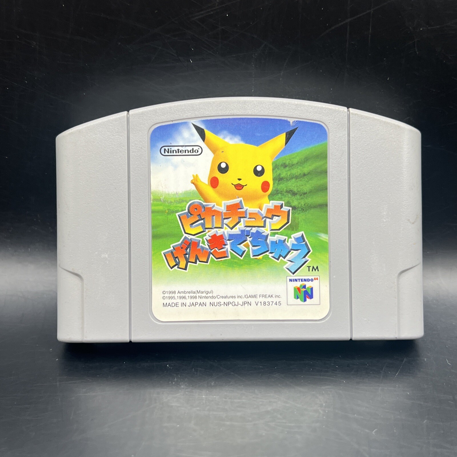 HEY YOU Pikachu Genki Dechu [Nintendo 64 – NUS-NPGJ-JPN] U.S. Seller