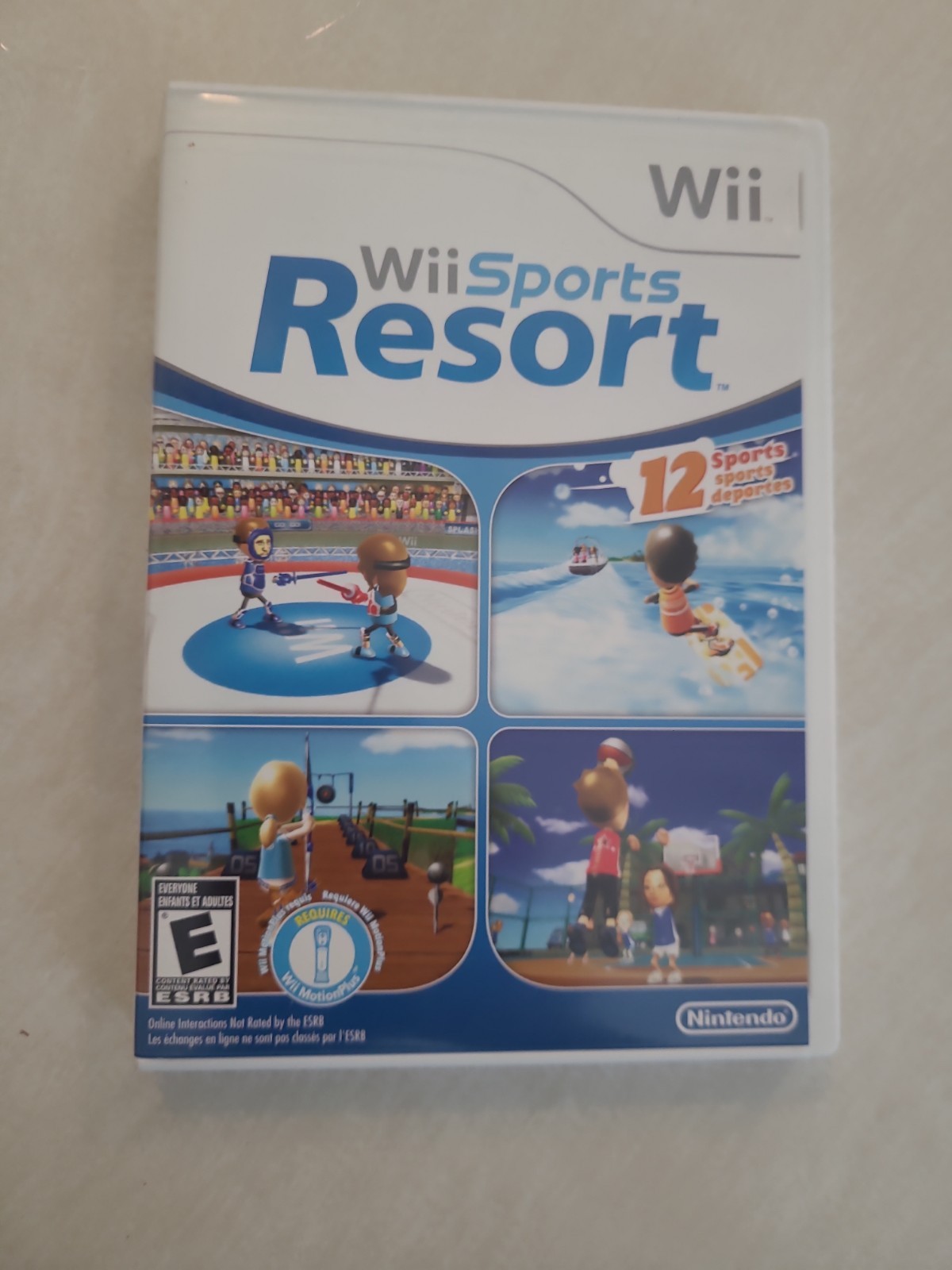 Wii Sports Resort Game Nintendo Wii Tested -No Manual
