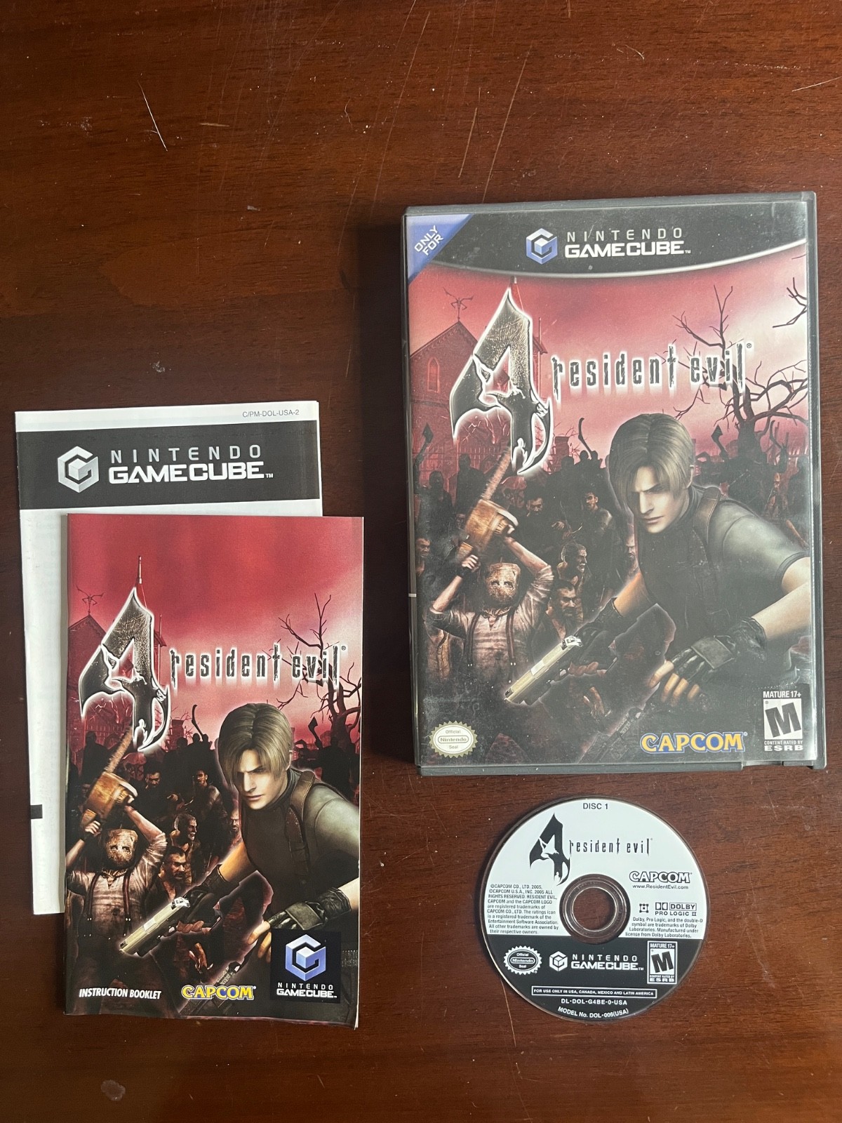 Resident Evil 4 Nintendo GameCube *MISSING DISC 2*