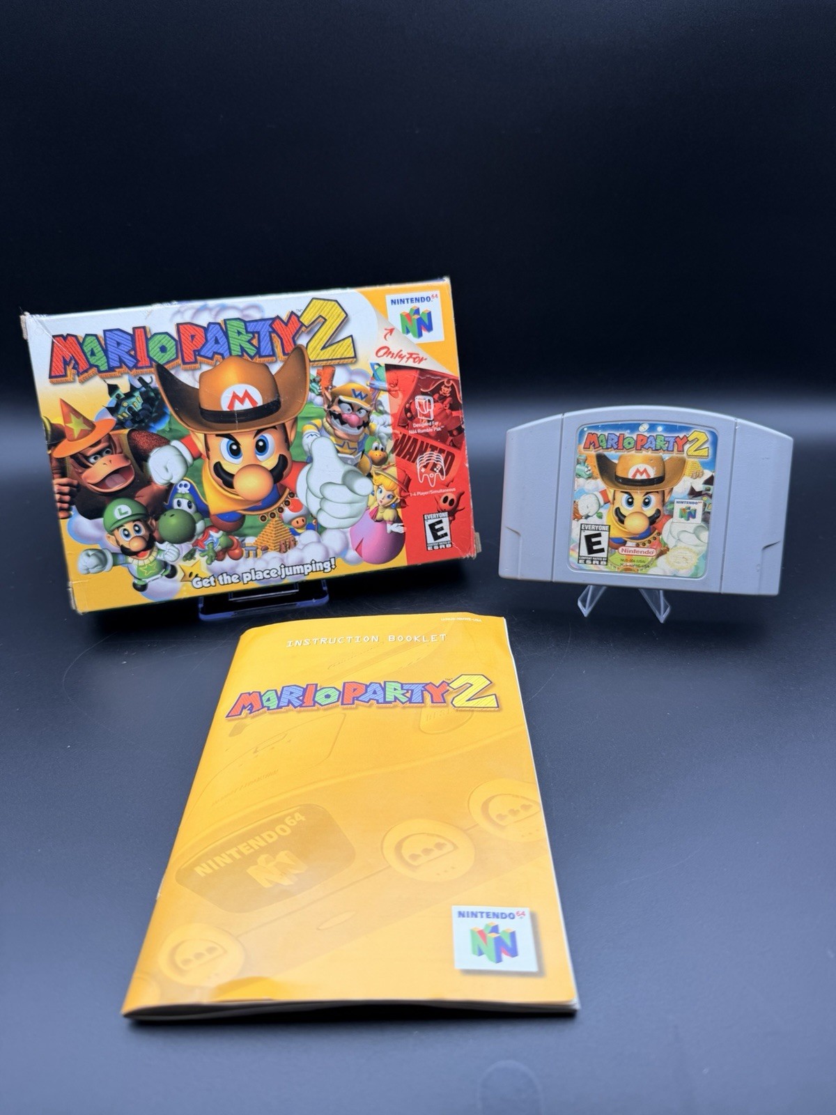 Mario Party 2 Nintendo 64 N64 Complete In Box W/ Manual Tested✅ CIB Fast Ship