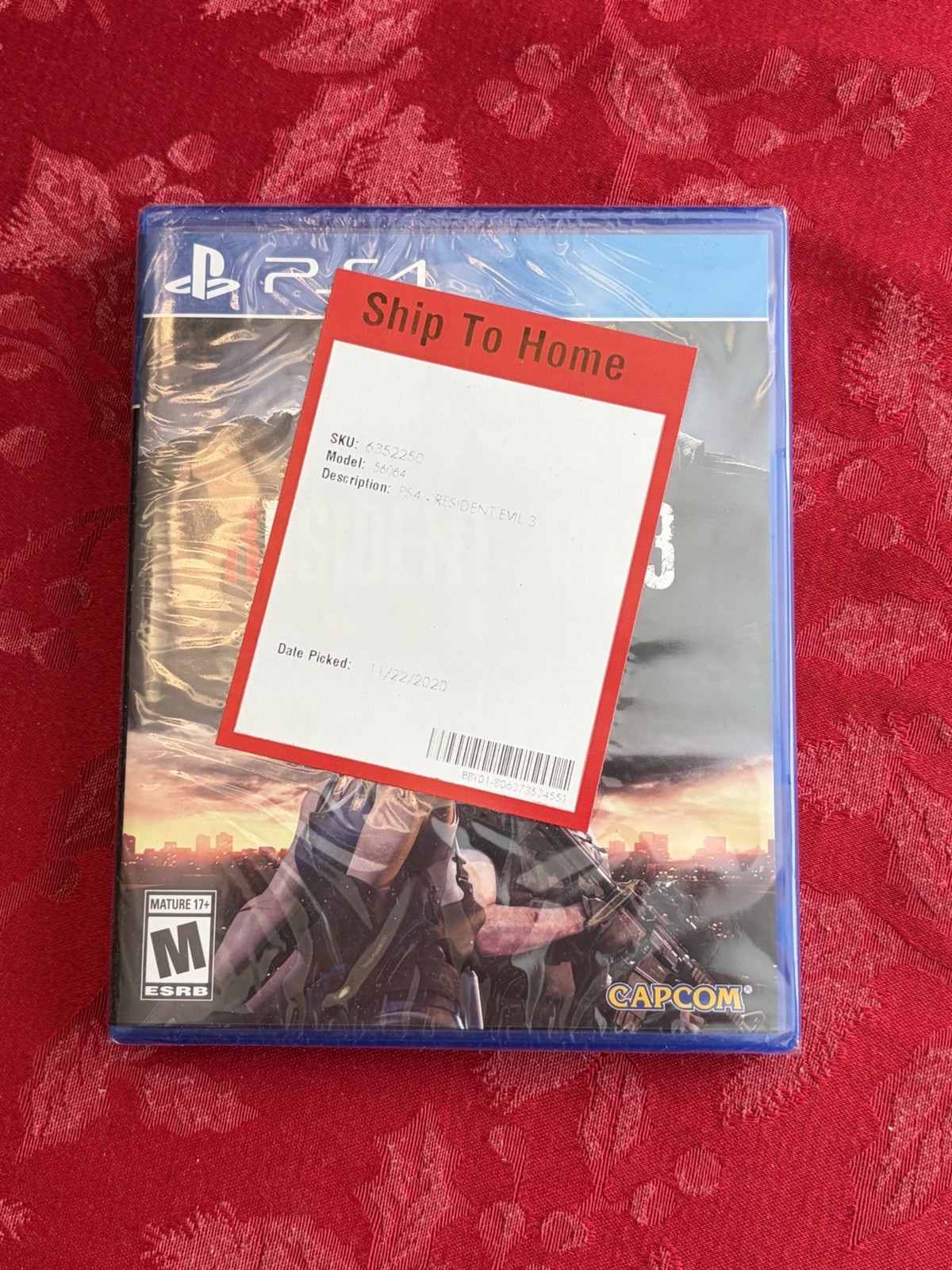 Resident Evil 3 Remake Sony PlayStation 4 PS4 New