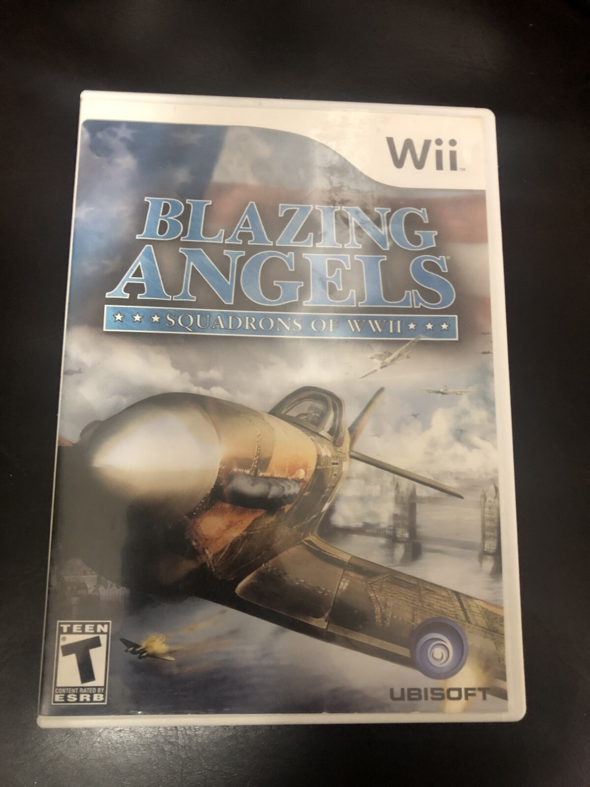 BLAZING ANGELS COMPLETE NINTENDO WII SYSTEM CONSOLE GAME, CASE, MANUAL NES HQ