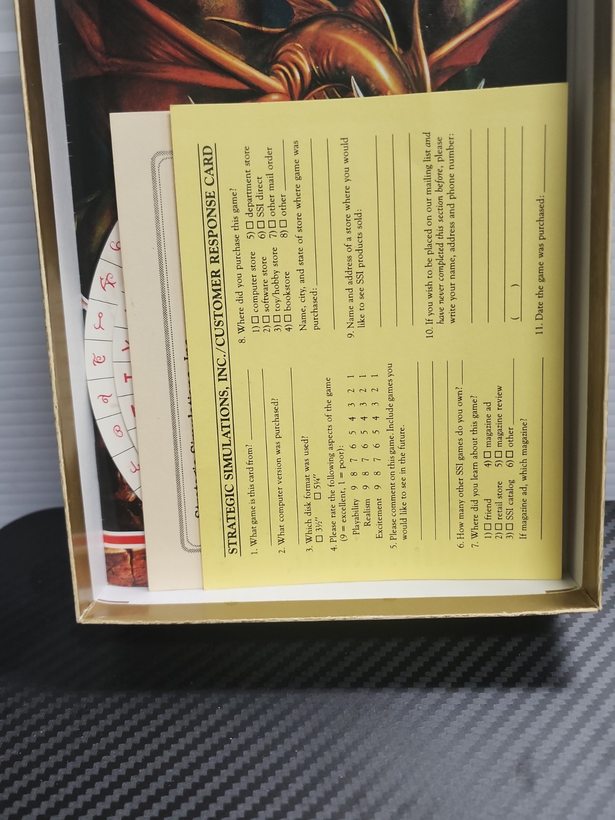 Advanced Dungeons & Dragons-Pool of Radiance IBM PC Role- Playing Game T46