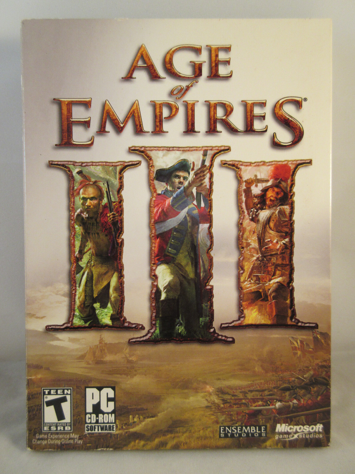 Age of Empires III 3 Complete 3 Disc Edition PC Game w KEY & Box Excellent