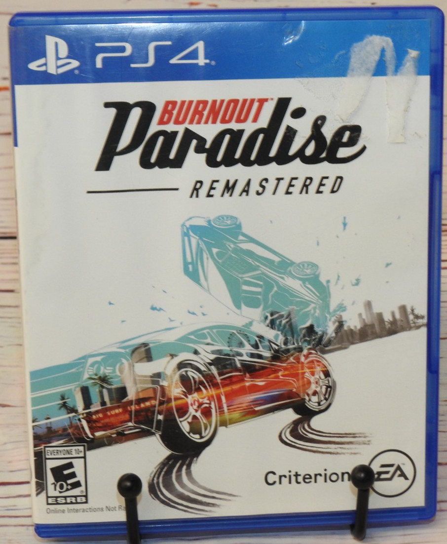 Burnout Paradise Remastered (Sony PlayStation 4, 2018) PS4