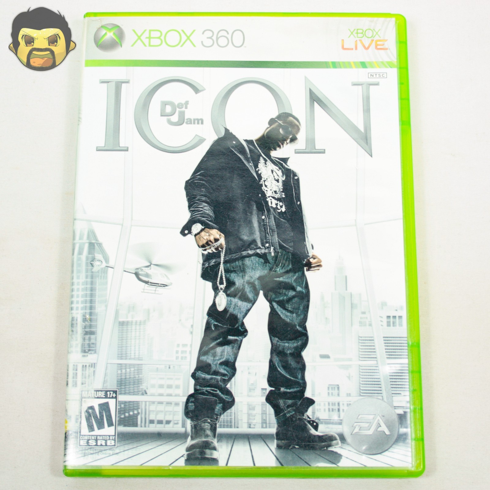 Def Jam Icon Xbox 360 CIB Microsoft 2007 Complete with Manual Tested SHIPS FAST
