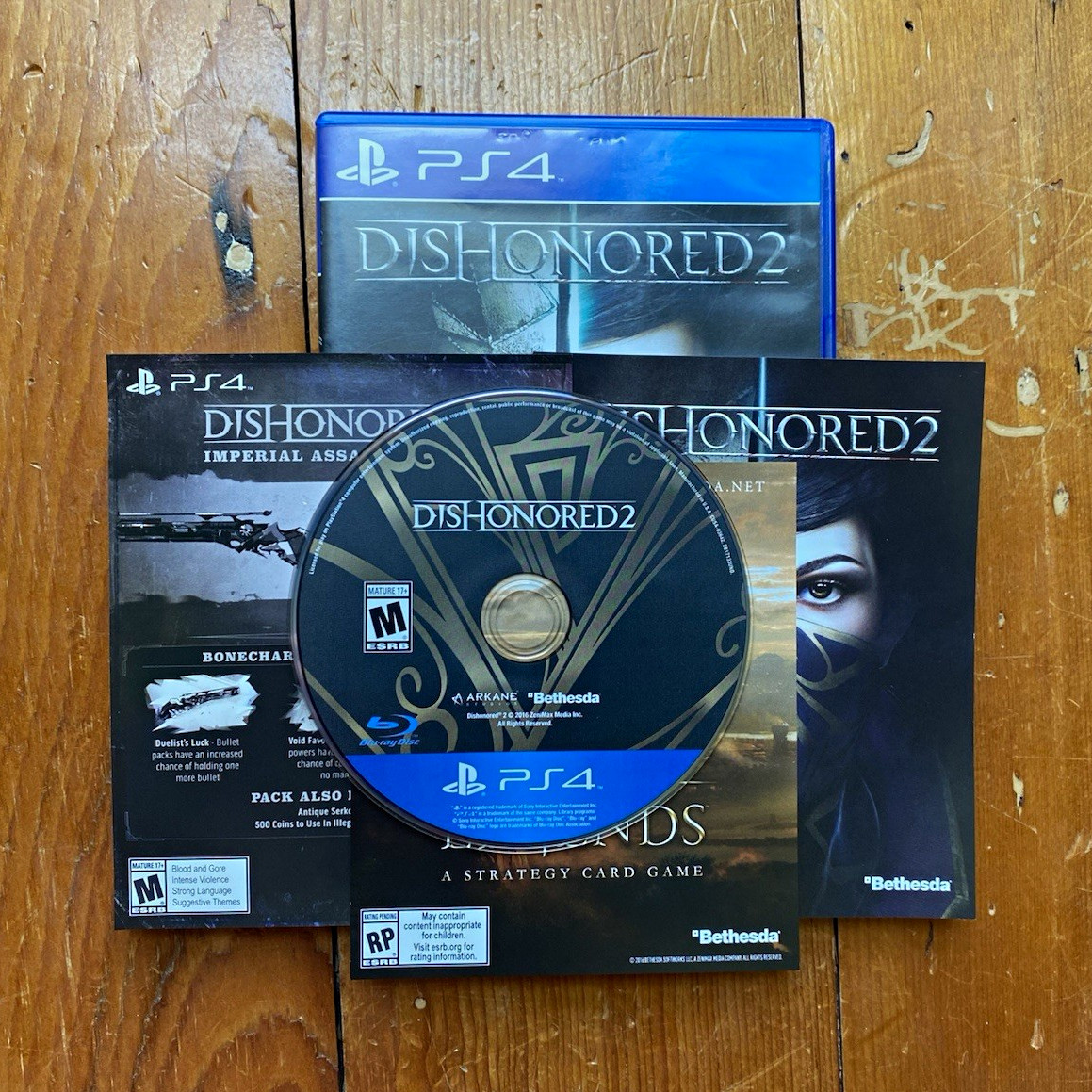 Bethesda Dishonored 2 PS4 2016 NTSC-U/C M Stealth Action Manual
