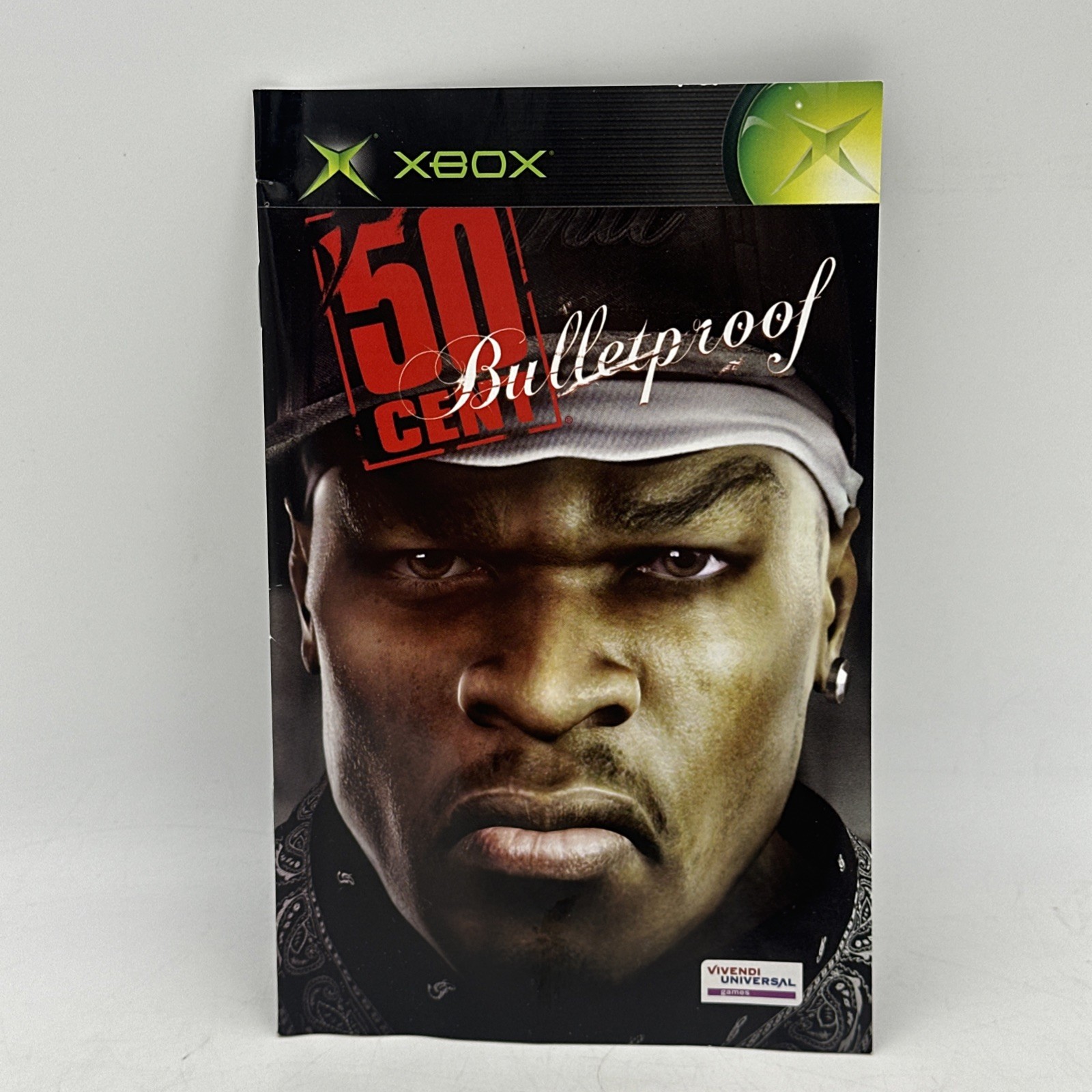 50 Cent Bulletproof Xbox Complete With Manual CIB Microsoft TESTED