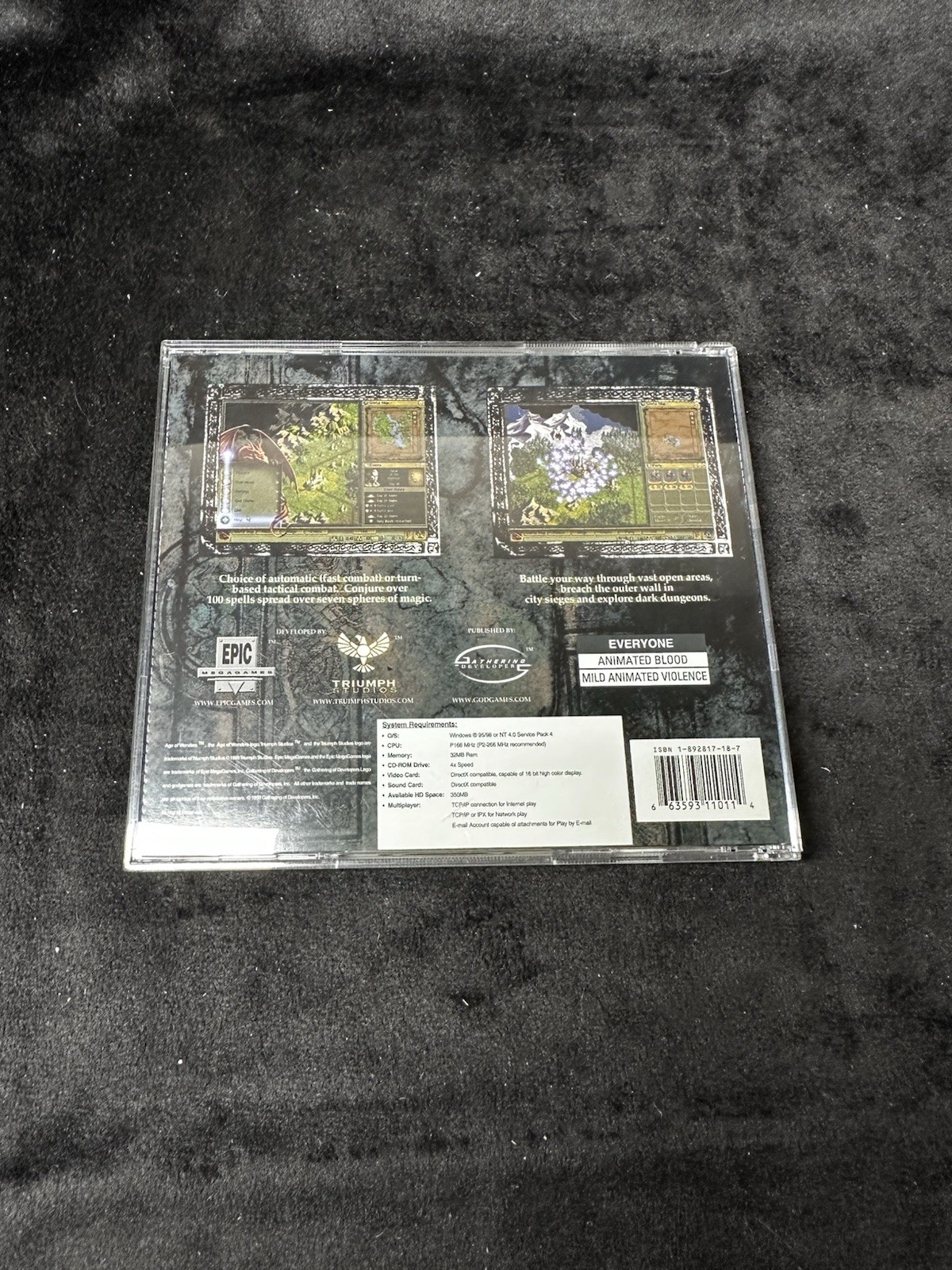 Age of Wonders, 1999, Big Box, New & Sealed