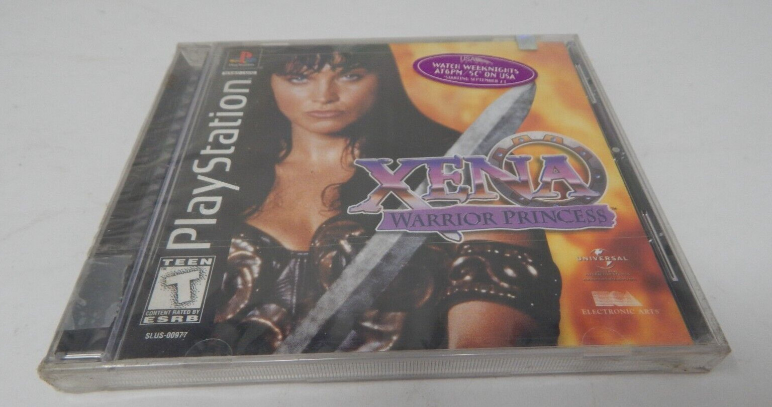 Playstation 1 Xena Warrior Princess Sealed New Unused